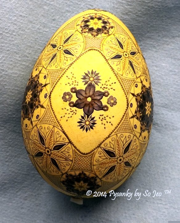 WIP Ukrainian Easter Egg Batik Art Pysanky By So Jeo
